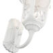 Oxford 3 Light 22 inch Textured White Outdoor Wall Lantern