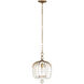 Voliere 1 Light 12.5 inch Havana Gold Pendant Ceiling Light