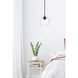 Cashel 1 Light 6 inch Chrome Pendant Ceiling Light
