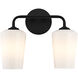 Celino 2 Light 14 inch Black Vanity Light Wall Light