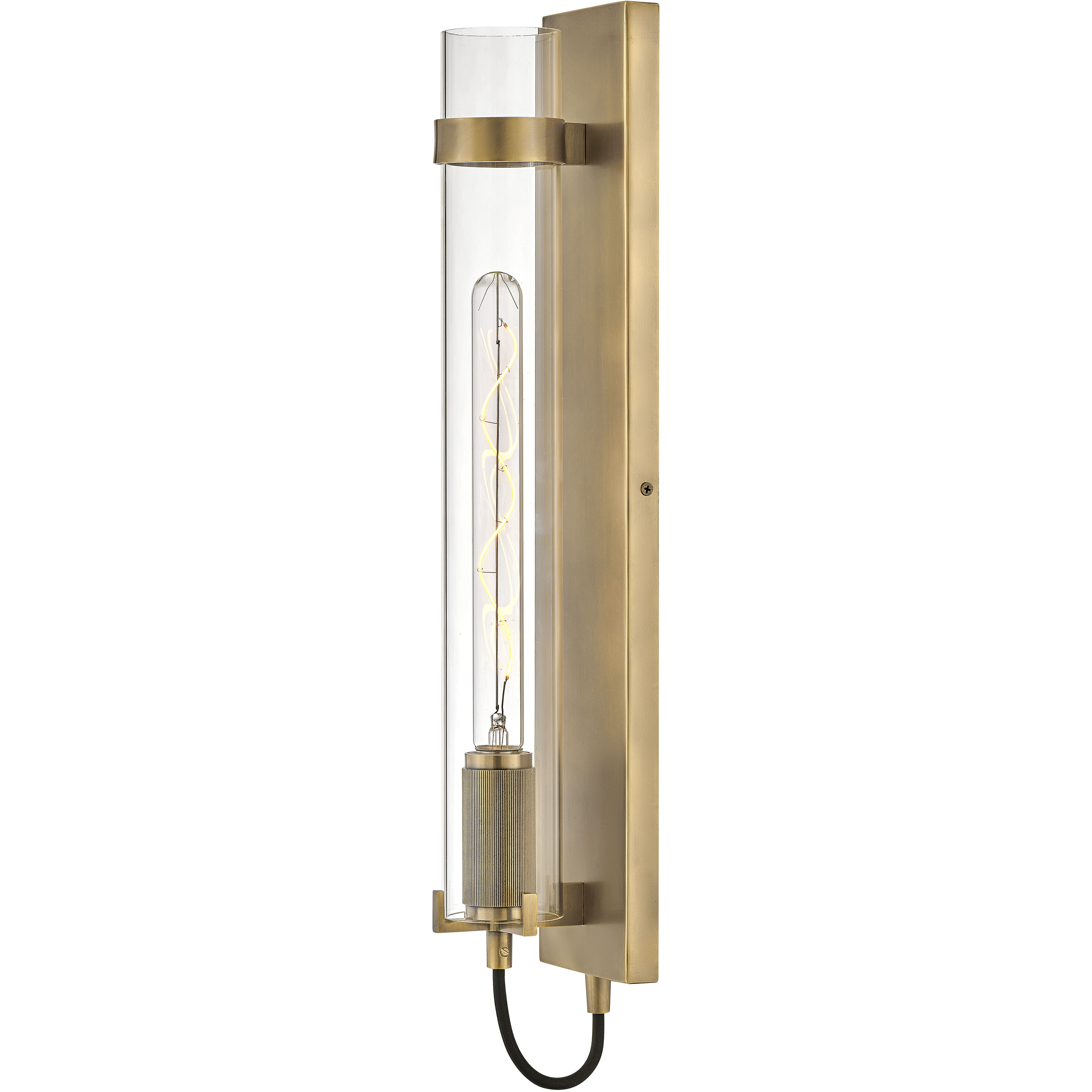 Ryden LED 5 inch Heritage Brass Indoor Wall Sconce Wall Light Bulbs included