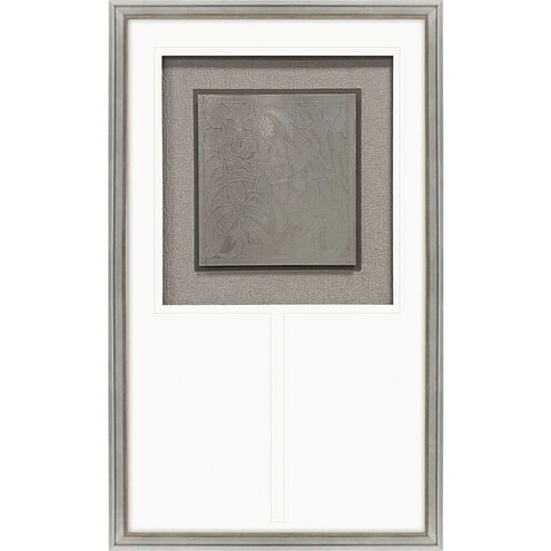 Kingston Metallic and Gray and Beige Framed Art