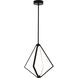 Canada LED 18 inch Black LED Chandelier Ceiling Light