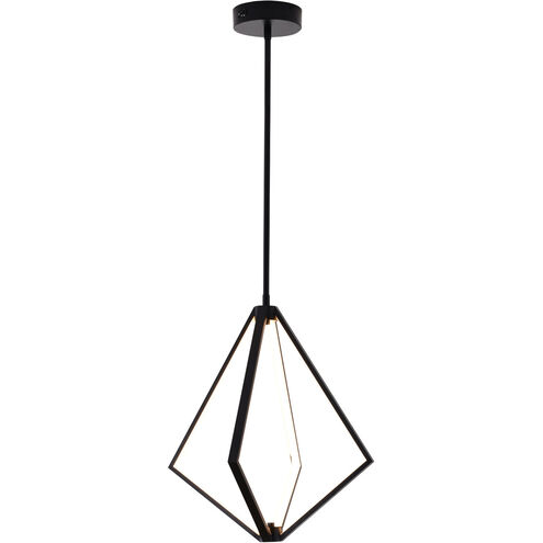 Canada LED 18 inch Black LED Chandelier Ceiling Light