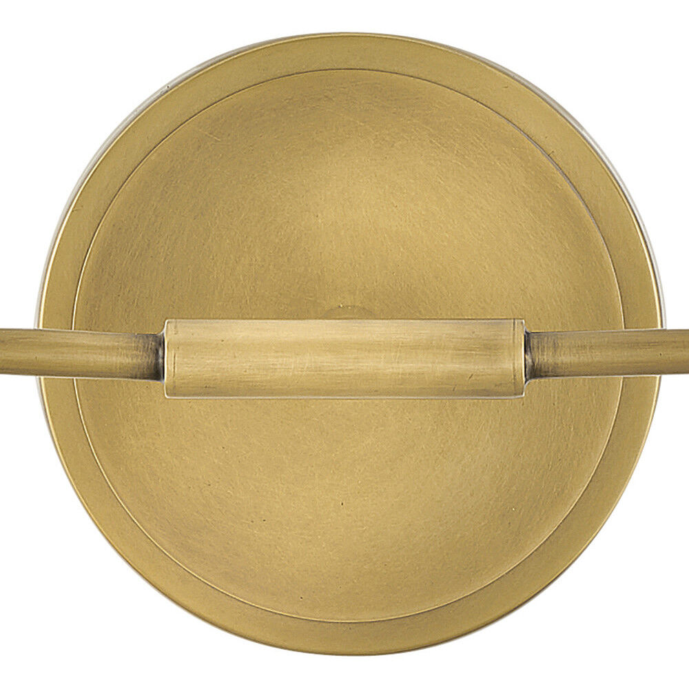 Kline LED 14.25 inch Heritage Brass Bath Light Wall Light