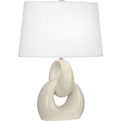 Fusion 27 inch 150.00 watt Bone Table Lamp Portable Light