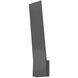 Nevis LED 24.13 inch Graphite Exterior Wall Sconce