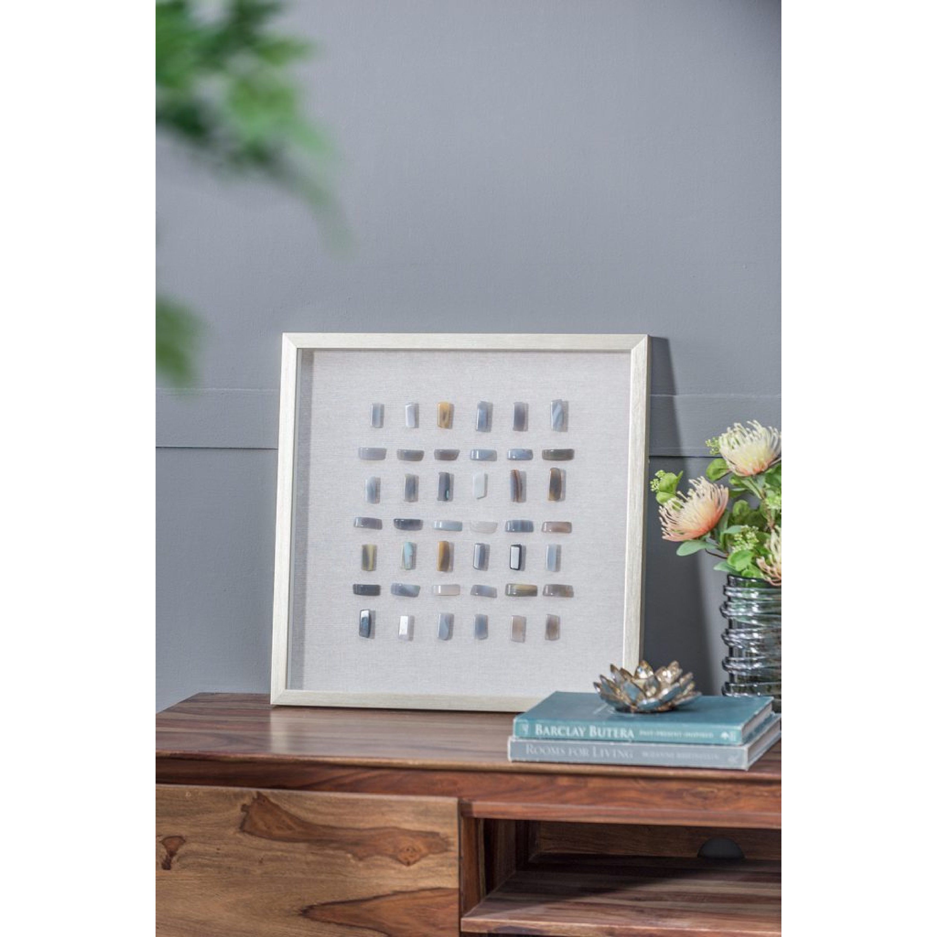 Renata Grey/White Wall Art