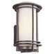 Pacific Edge 1 Light 13 inch Architectural Bronze Outdoor Wall, Medium