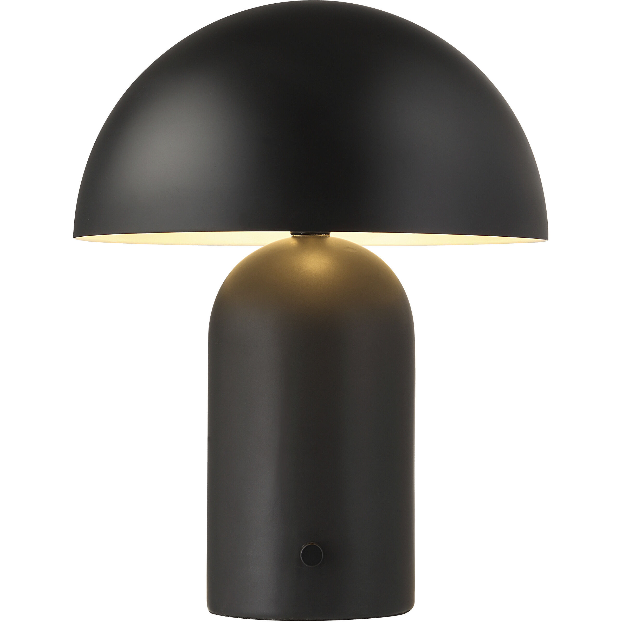 Sombra 16 inch 60.00 watt Matte Black With Clear Matte Protection Coating Table Lamp Portable Light