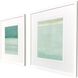 Verdigris Vista Blue and Turquoise Framed Art