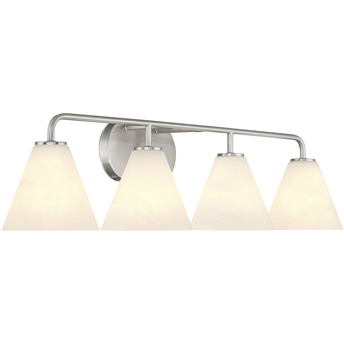 Blair 4 Light 35 inch Satin Nickel Bath Wall Light