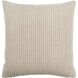 Natchez 20 X 20 inch Light Beige Accent Pillow