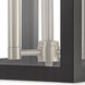 Nyack 3 Light 21.75 inch Black Outdoor Wall Lantern