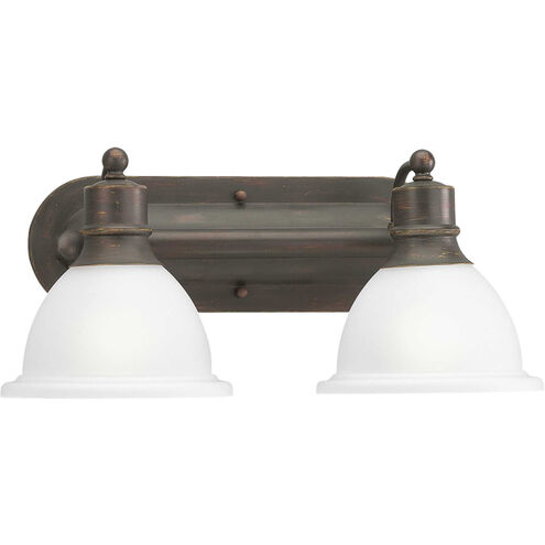 Beacher 2 Light 17.5 inch Antique Bronze Bath Vanity Wall Light