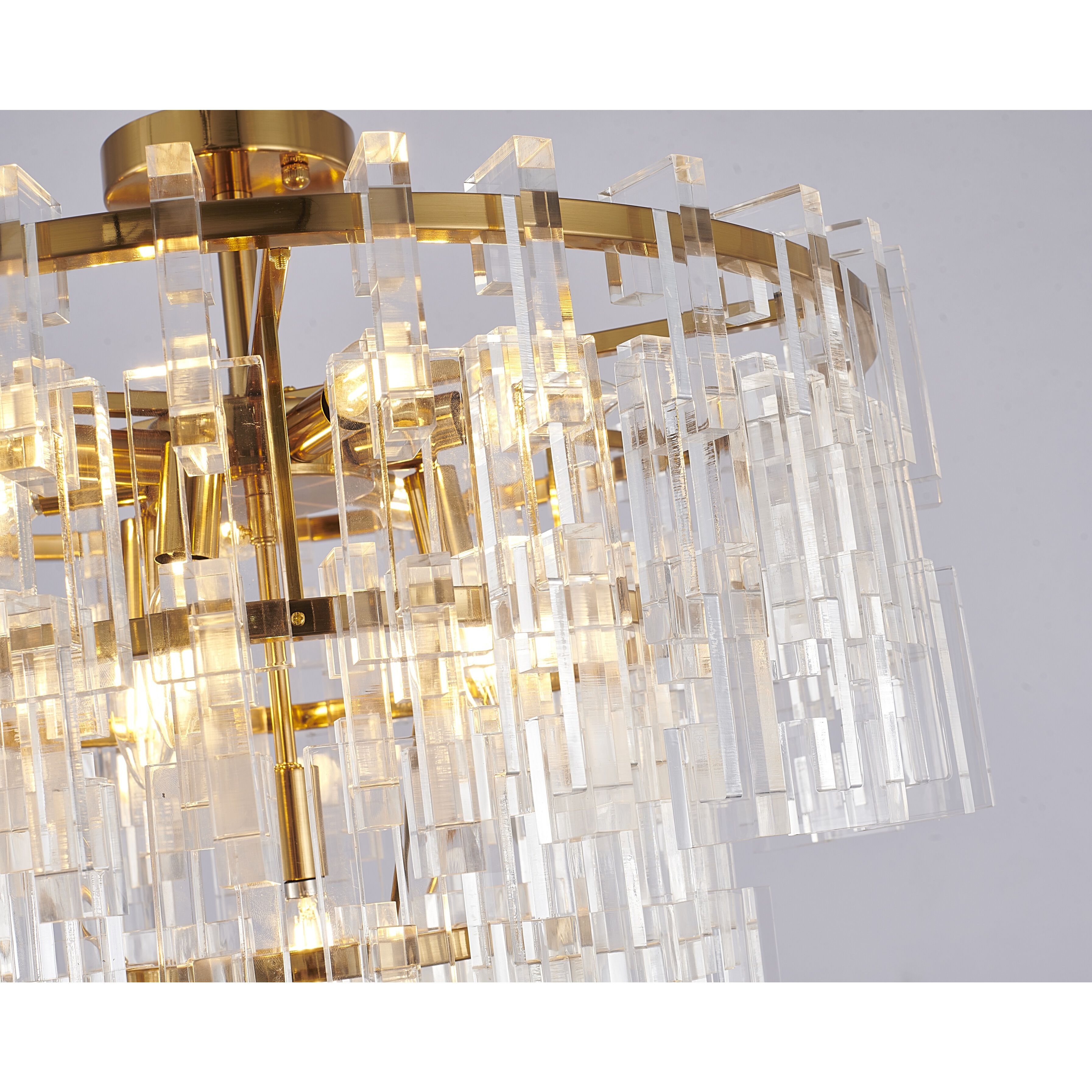 Canada 10 Light 24 inch Antique Bronze Chandelier Ceiling Light