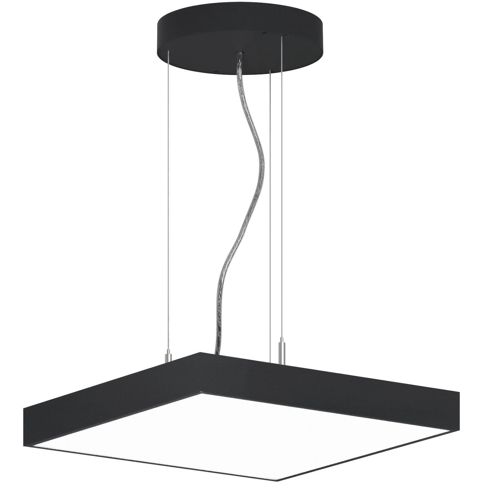 Jazz LED 16 inch Black Pendant Ceiling Light