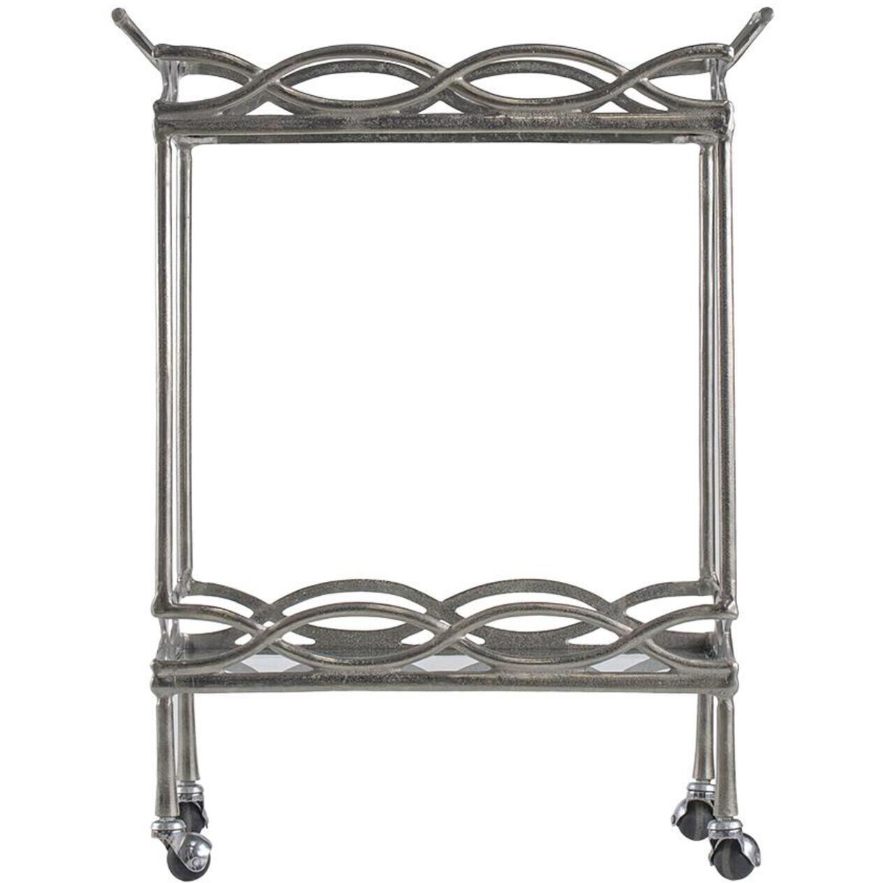 Anita Nickel Bar Cart