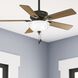 Swanson 44 inch New Bronze with American Walnut/Greyed Walnut Blades Ceiling Fan