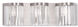 Ashton 3 Light 24 inch Brushed Nickel ADA Bath Vanity Wall Light