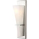 Madison 1 Light 5 inch Brushed Nickel Vanity Light Wall Light