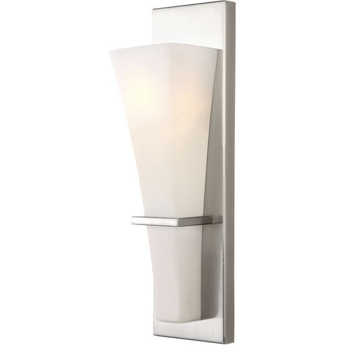 Madison 1 Light 5 inch Brushed Nickel Vanity Light Wall Light