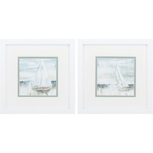 Waterside Collection Neutral Framed Art