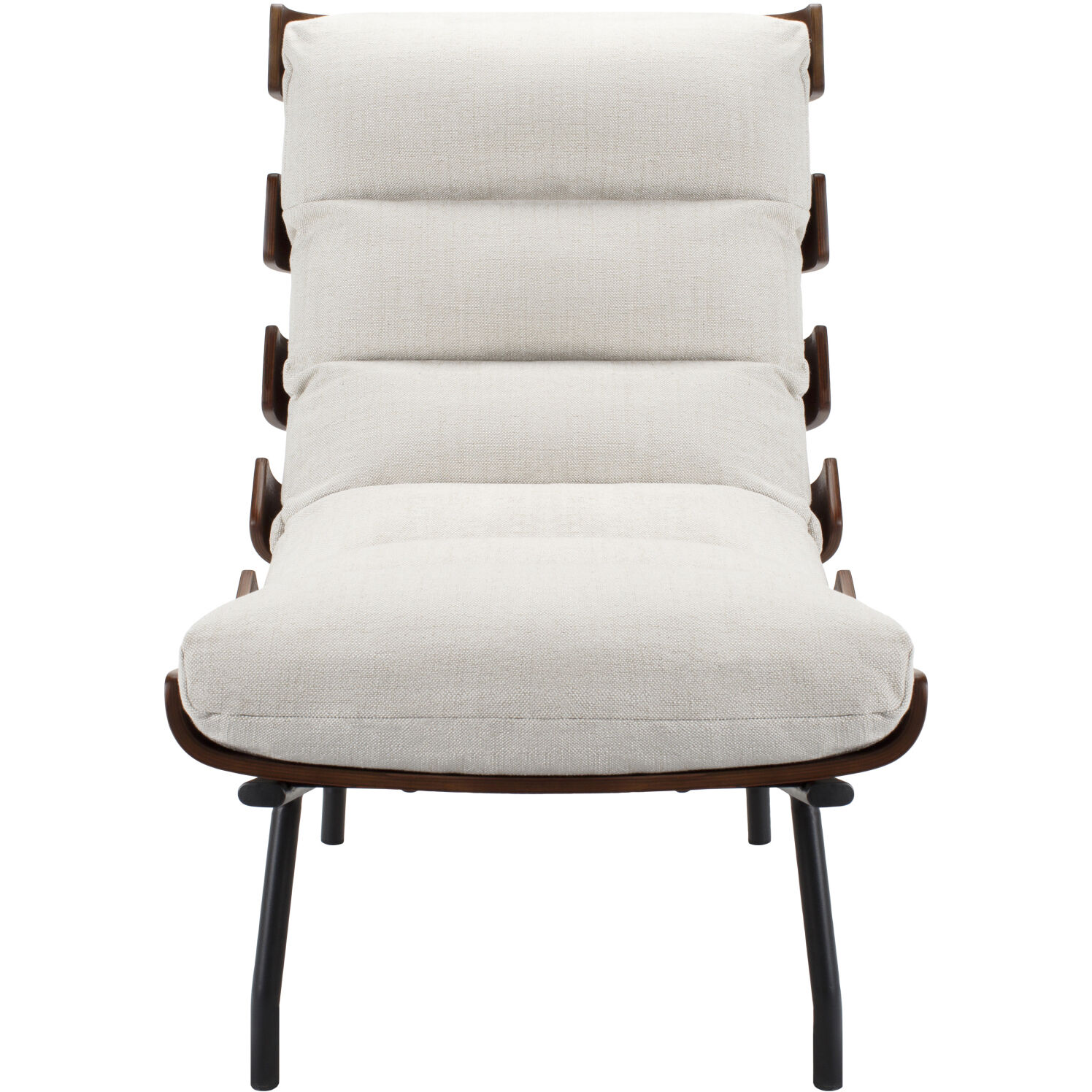 Laval Oatmeal / Black Lounger