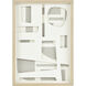 Paper Shadowbox Neutral with Light Oak Dimensional Wall Art