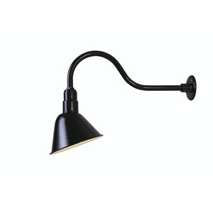 Madison 1 Light 19 inch Black Barn Light