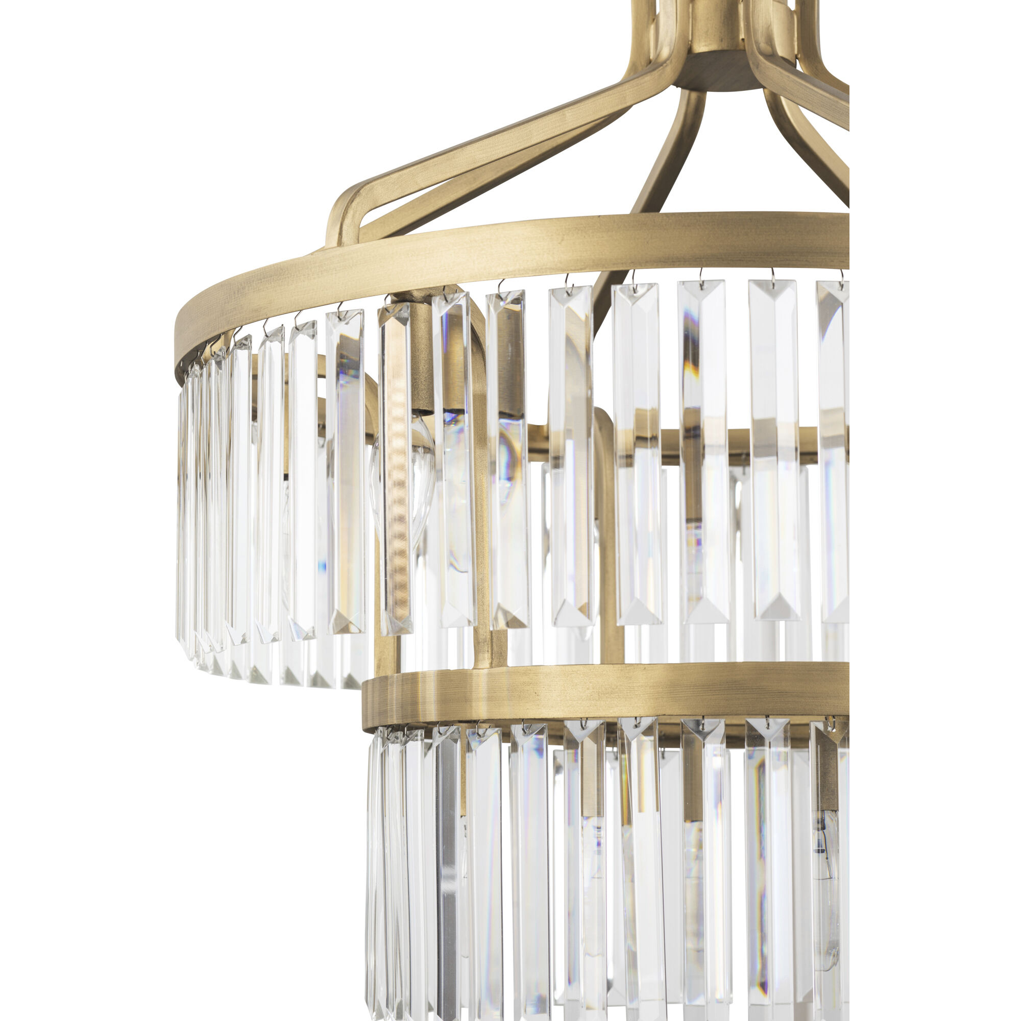 Social Club 9 Light 23.25 inch Havana Gold Pendant Ceiling Light
