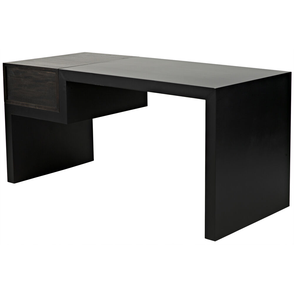 Alvaro 64 X 28 inch Matte Black Desk
