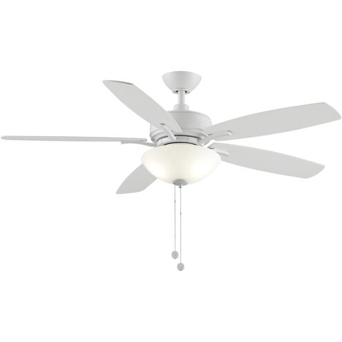 Aire Deluxe 52 inch Matte White Indoor/Outdoor Ceiling Fan