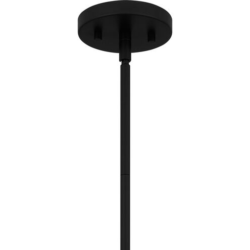 Faye 1 Light 11.25 inch Matte Black Mini Pendant Ceiling Light