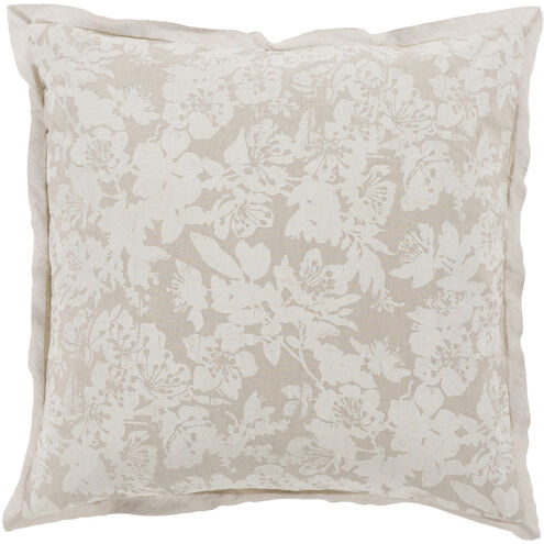 Clara White/Taupe Duvet