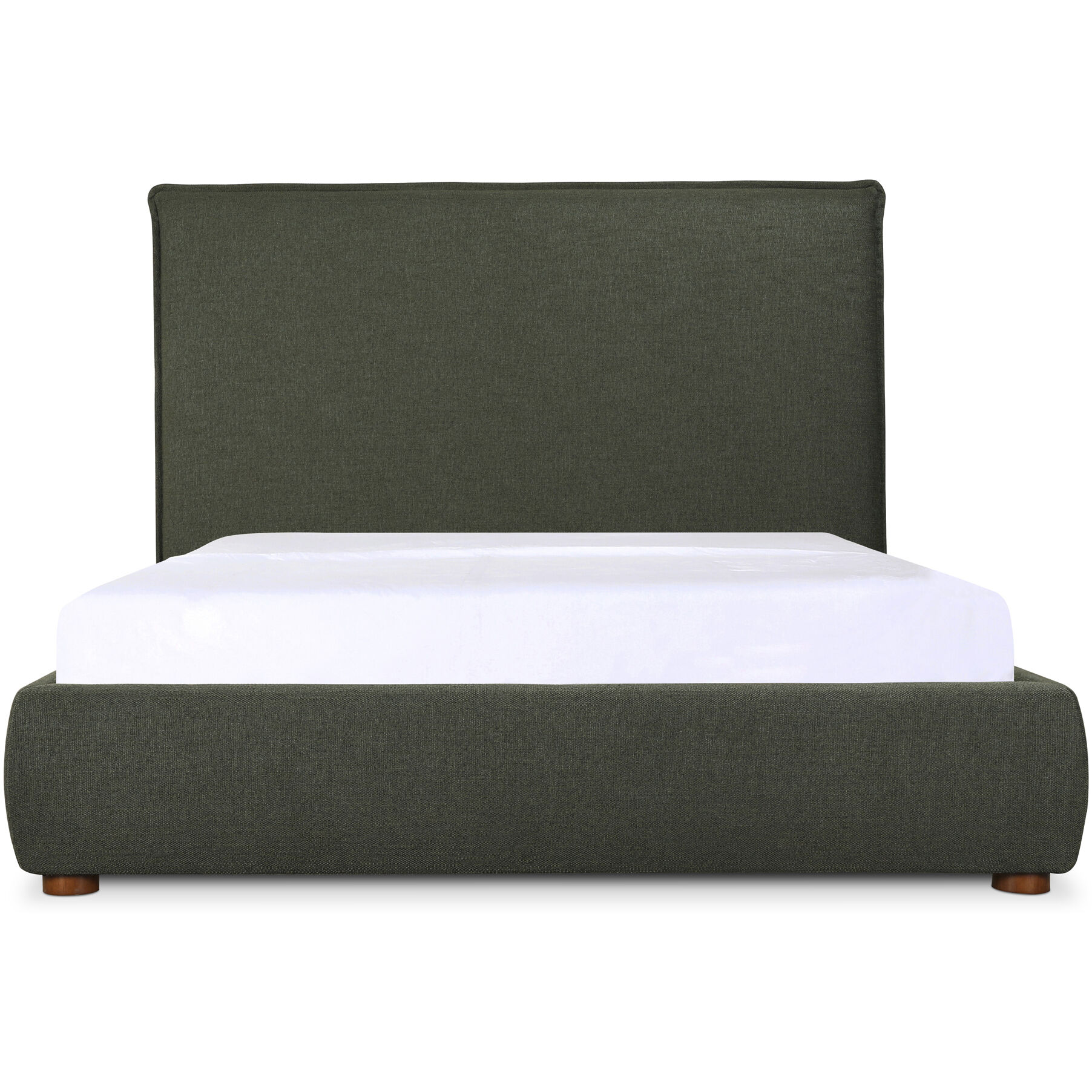 Luzon Green Bed, King Tall Headboard