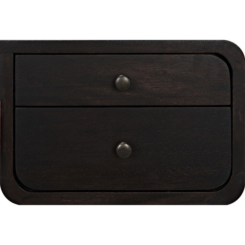 Voltes 60 X 26 inch Ebony Walnut Desk