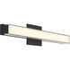Vantage LED Coal Bath Vanity Wall Light