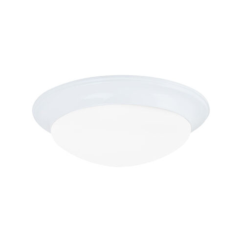 Nash 1 Light 11.5 inch White Flush Mount Ceiling Light