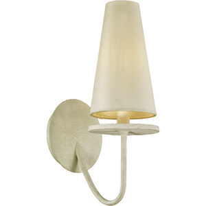 Marcel 1 Light 6 inch Gesso White Wall Sconce Wall Light