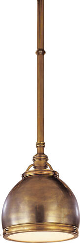 Visual Comfort E.F. Chapman Sloane 1 Light Pendant in Antique-Burnished Brass - Open Box