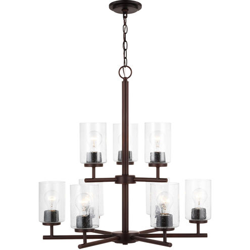 Oslo 9 Light 26 inch Bronze Chandelier Ceiling Light