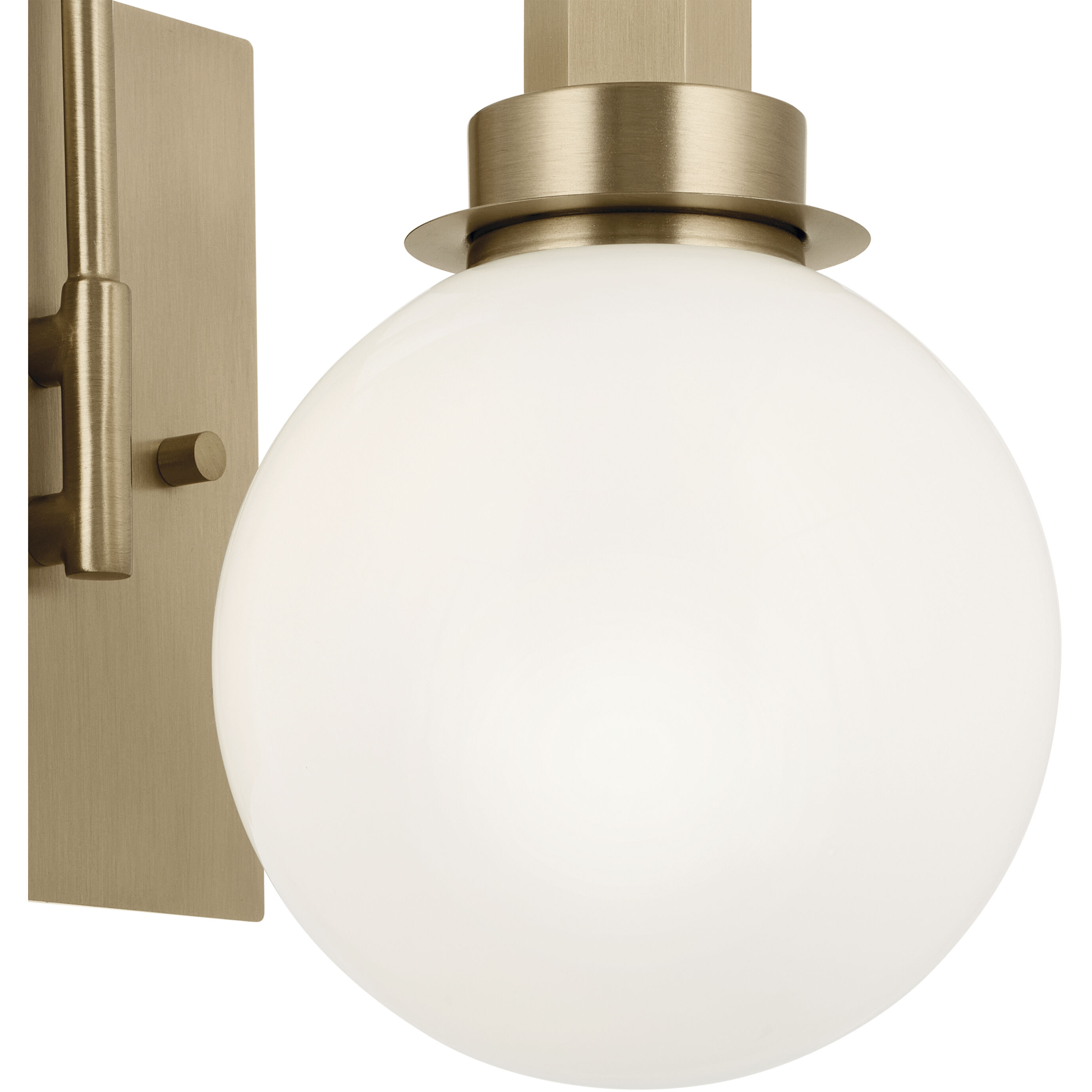 Hex LED 5.75 inch Champagne Bronze Wall Sconce Wall Light