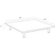 Geneve 39.25 X 39.25 inch Natural / Dark Grey Outdoor Coffee Table