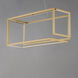 Penrose LED 16 inch Gold Linear Pendant Ceiling Light