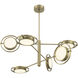 Spectr LED 40.63 inch Soft Brass Chandelier Ceiling Light