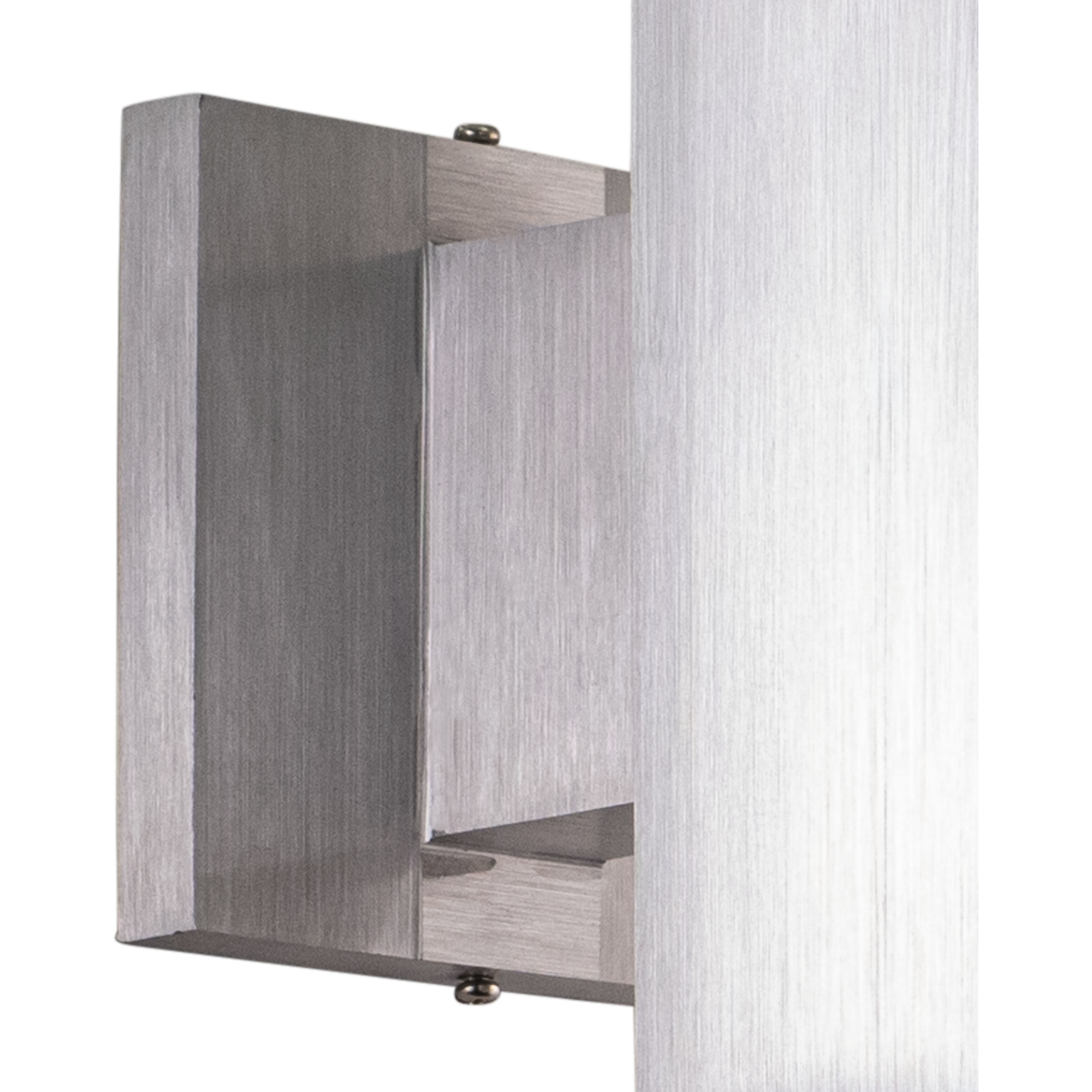 Chiasso LED 7.25 inch Satin Aluminum Outdoor Wall