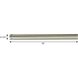 AirPro Antique Nickel Fan Downrod, 36in