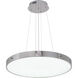 Canada LED 24 inch Chrome Chandelier Ceiling Light