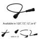 InvisiLED Outdoor Submersible RGB Black Joiner Cable in 120in Length, WAC Lighting